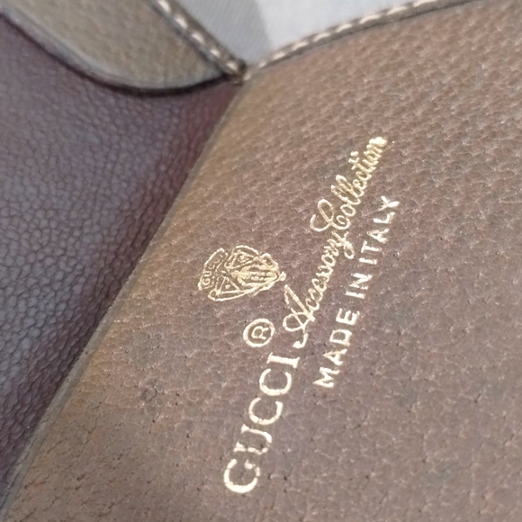 RARE VINTAGE GUCCI ACCESSORY COLLECTION COIN POUCH SNAP CLOSURE AUTHENTIC - Picture 10 of 14